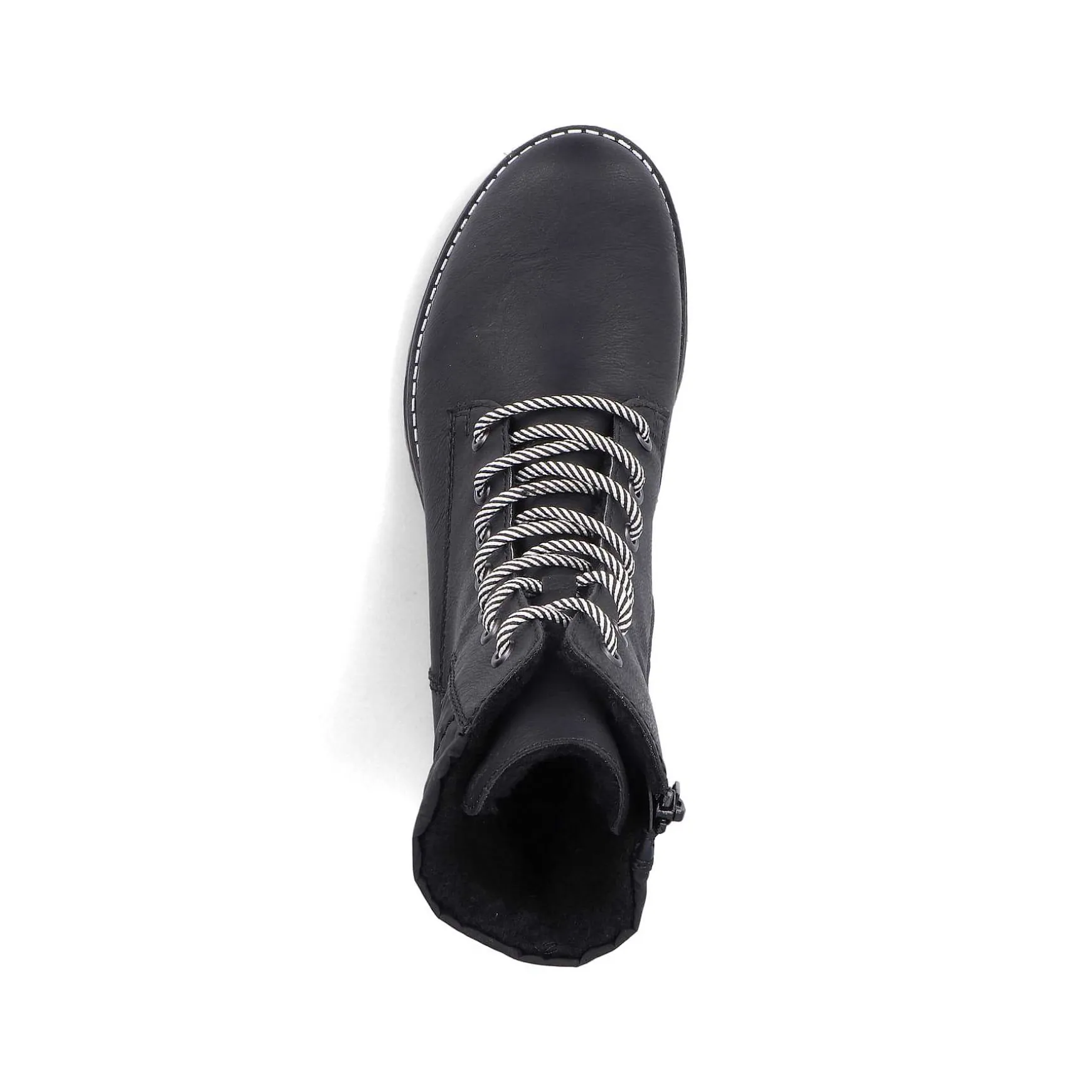 Rieker Women'S Biker Boots Asphalt Black