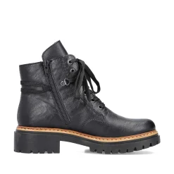 Rieker Women'S Biker Boots Night Black