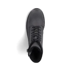 Rieker Women'S Biker Boots Jet Black