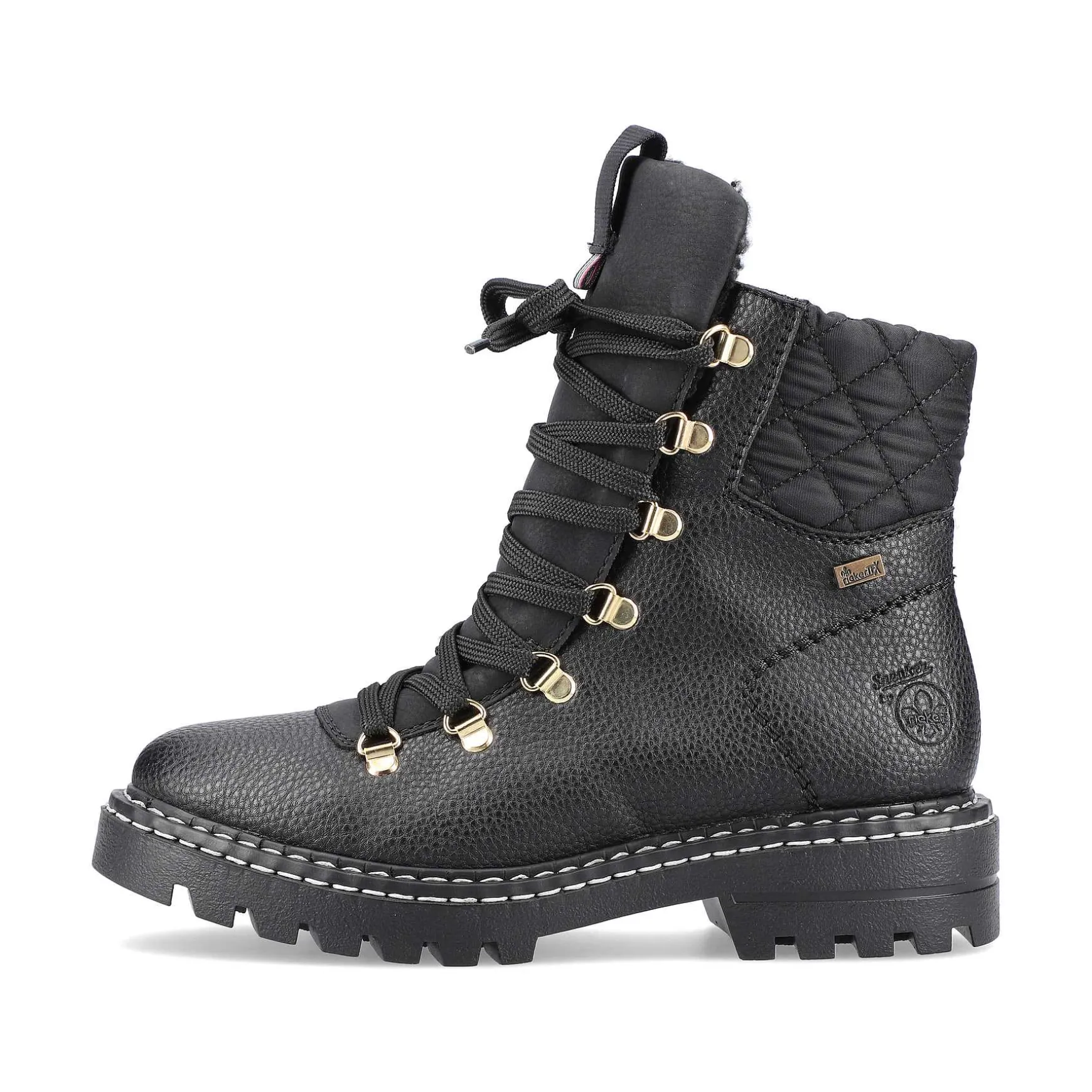 Rieker Women'S Biker Boots Night Black