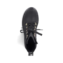 Rieker Women'S Biker Boots Jet Black