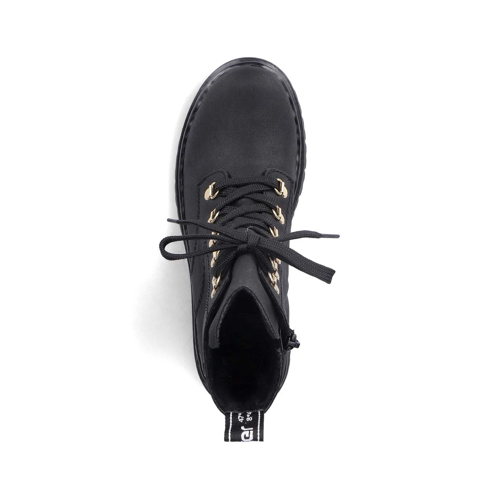 Rieker Women'S Biker Boots Jet Black