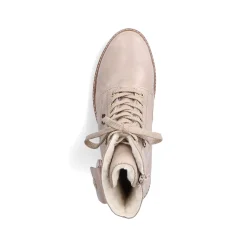Rieker Women'S Biker Boots Light Beige