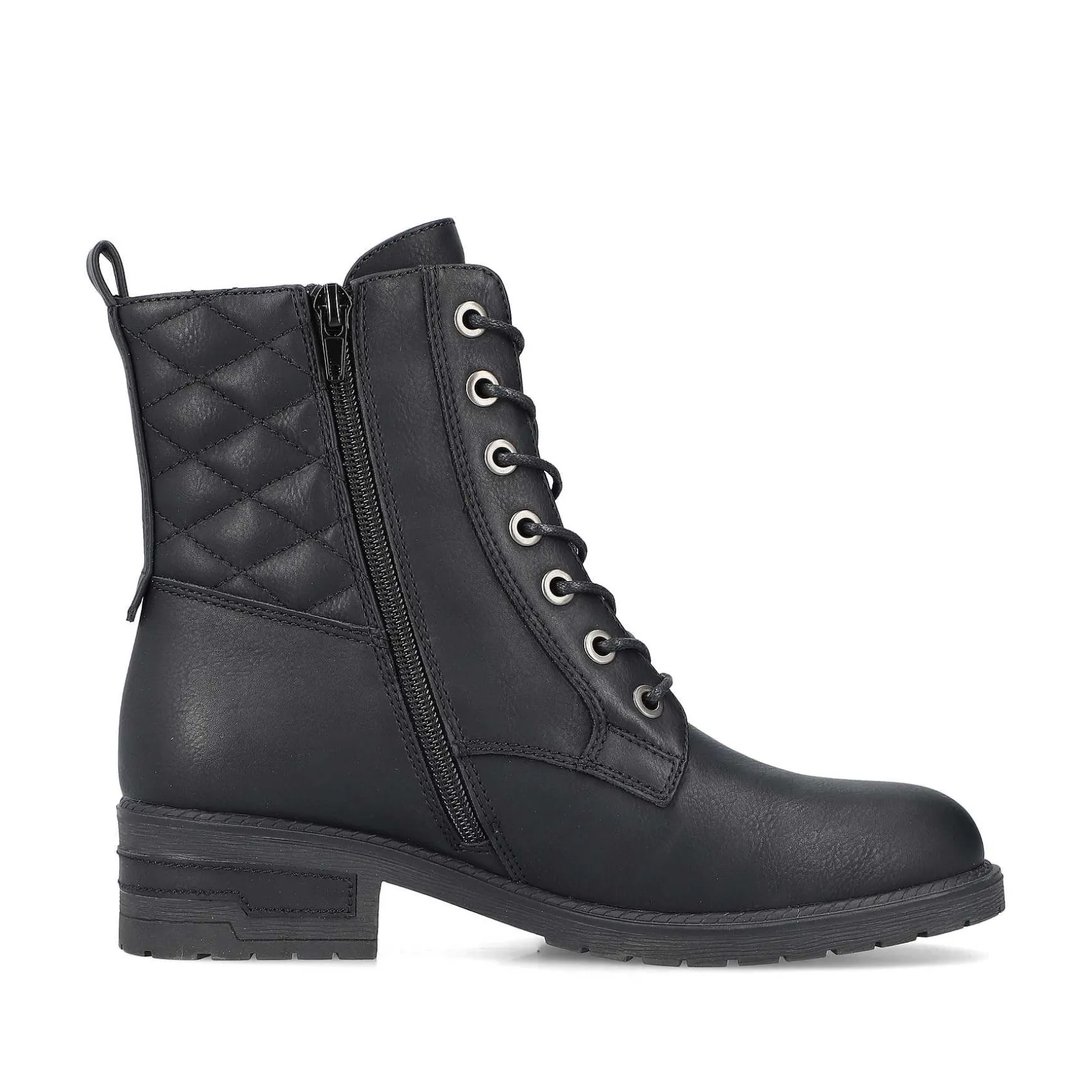 Rieker Women'S Biker Boots Night Black