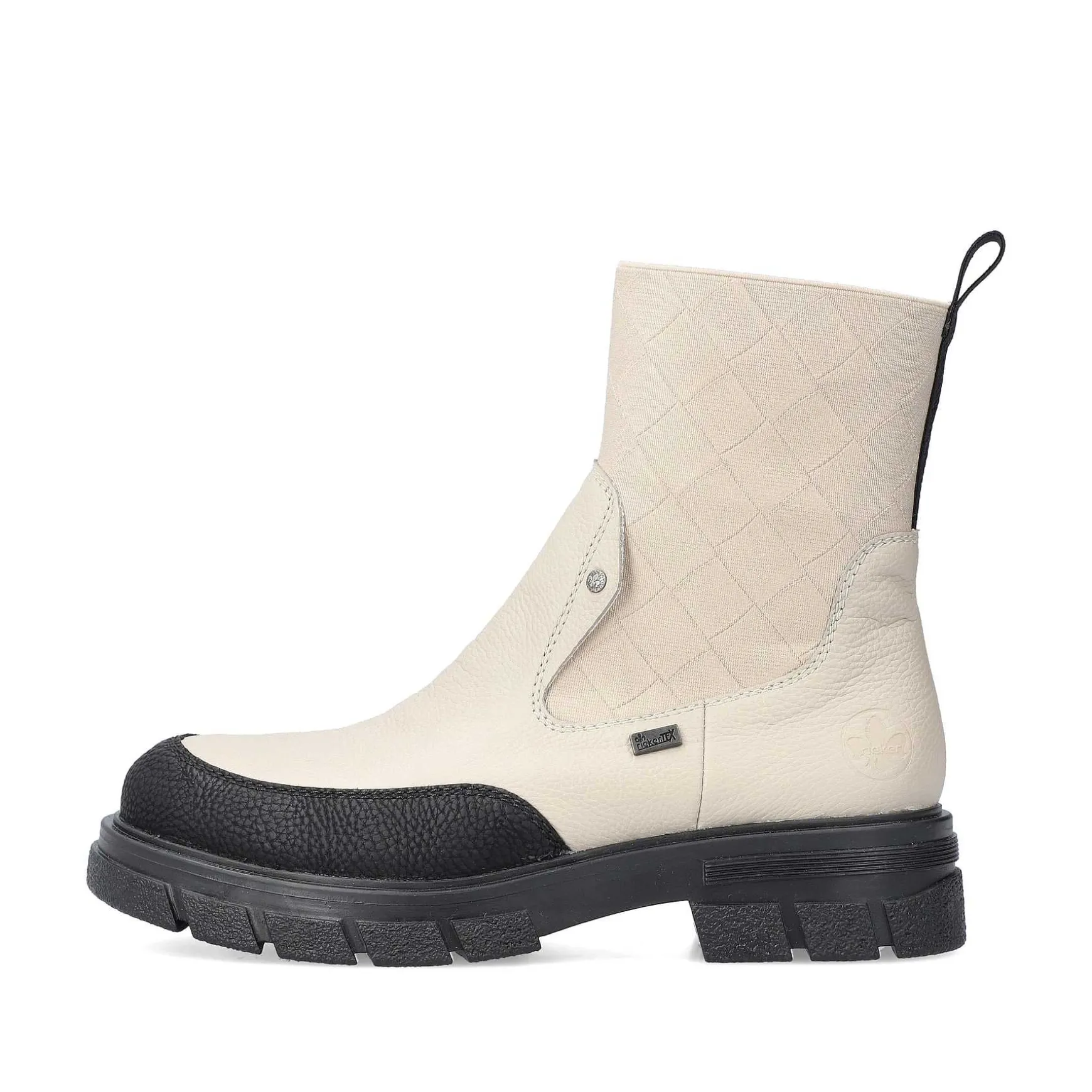 Rieker Women'S Chelsea Boots Light Beige