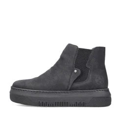 Rieker Women'S Chelsea Boots Jet Black