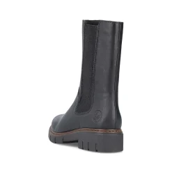 Rieker Women'S Chelsea Boots Jet Black