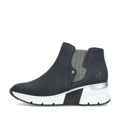 Rieker Women'S Chelsea Boots Dark Blue