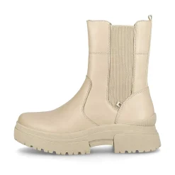 Rieker Women'S Chelsea Boots Cream Beige