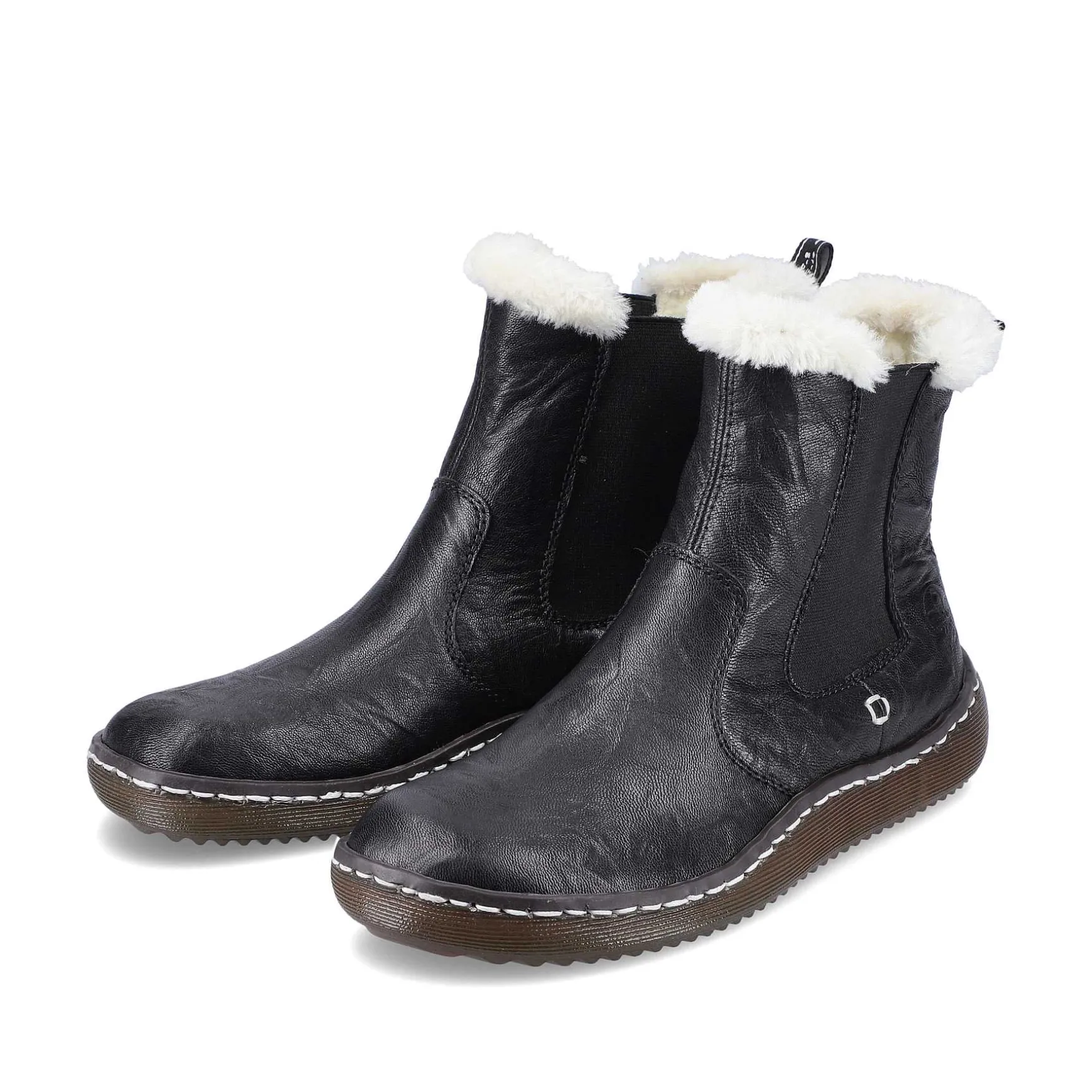 Rieker Women'S Chelsea Boots Night Black