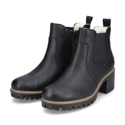 Rieker Women'S Chelsea Boots Night Black