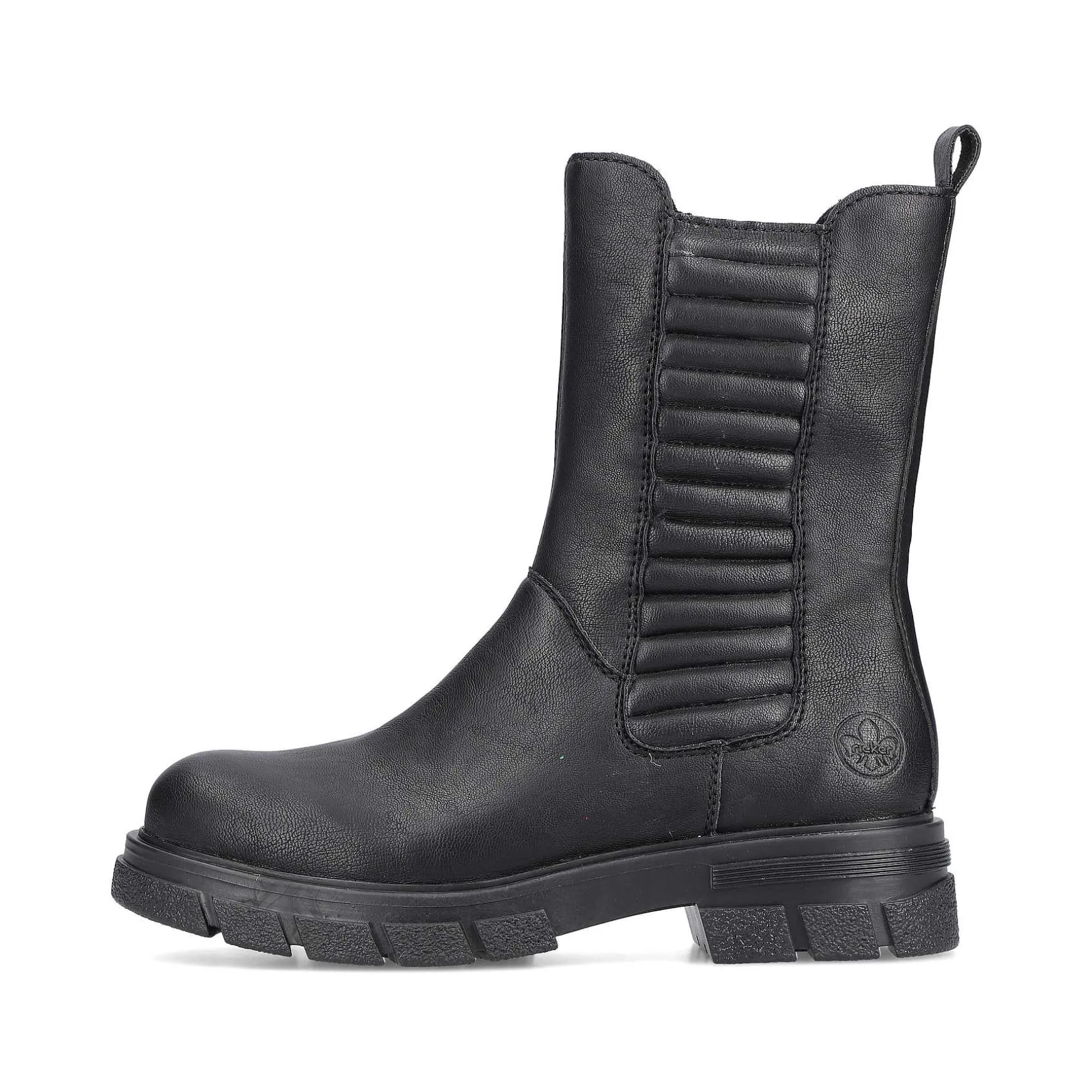 Rieker Women'S Chelsea Boots Jet Black