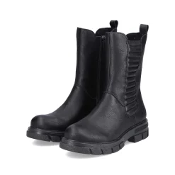 Rieker Women'S Chelsea Boots Jet Black