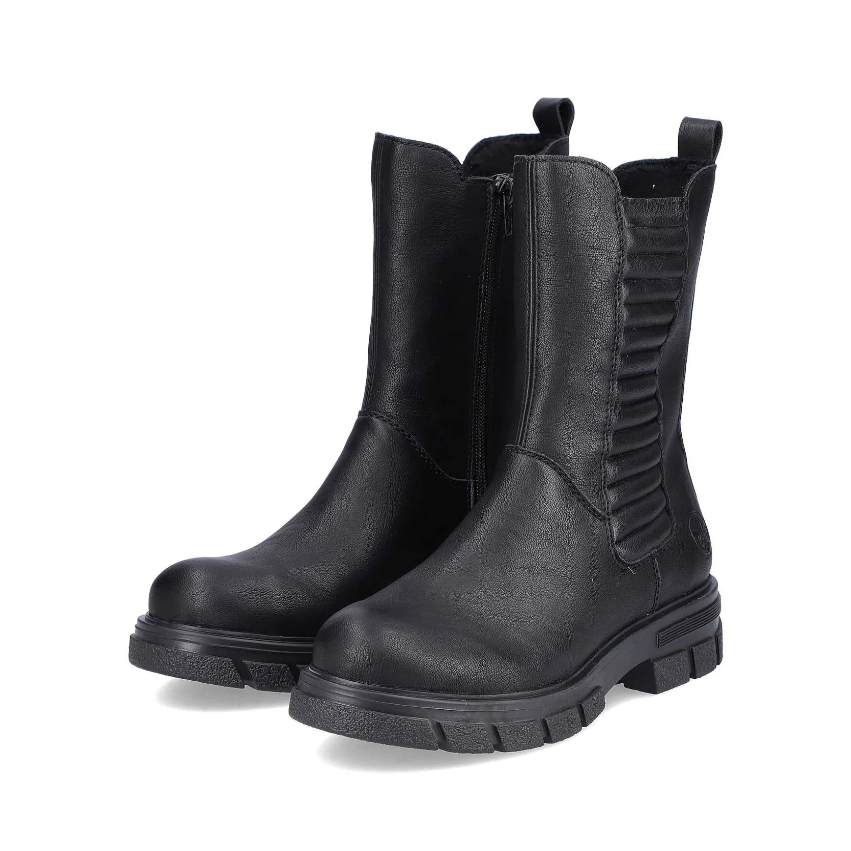 Rieker Women'S Chelsea Boots Jet Black