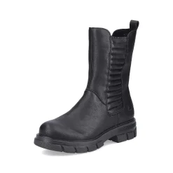 Rieker Women'S Chelsea Boots Jet Black