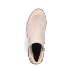 Rieker Women'S Chelsea Boots Sand Beige