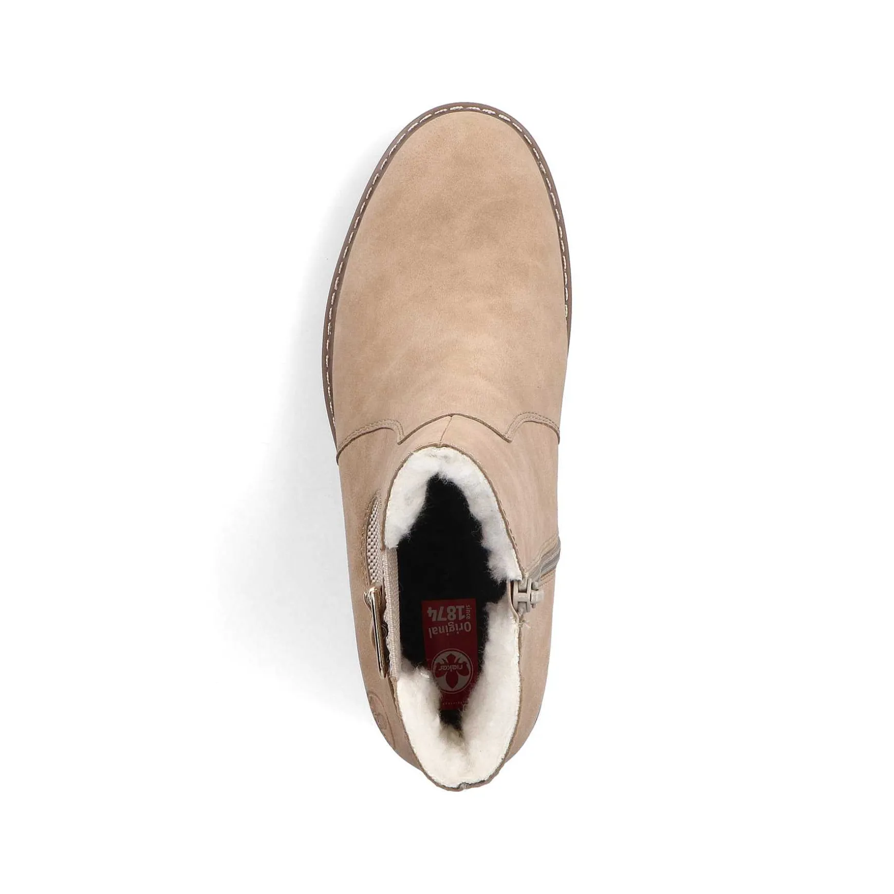 Rieker Women'S Chelsea Boots Brown Beige