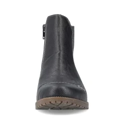 Rieker Women'S Chelsea Boots Asphalt Black