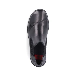 Rieker Women'S Chelsea Boots Glossy Black
