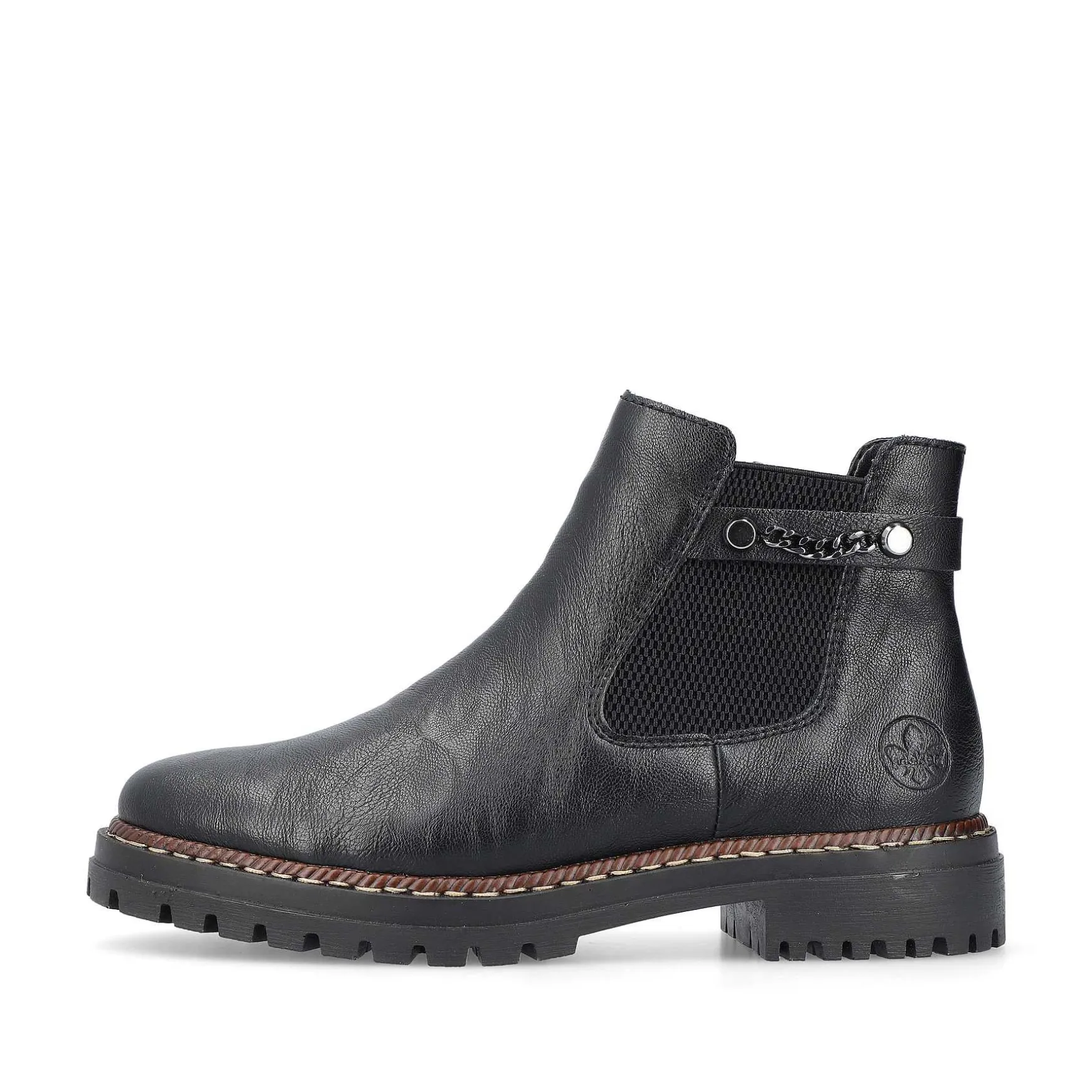 Rieker Women'S Chelsea Boots Night Black