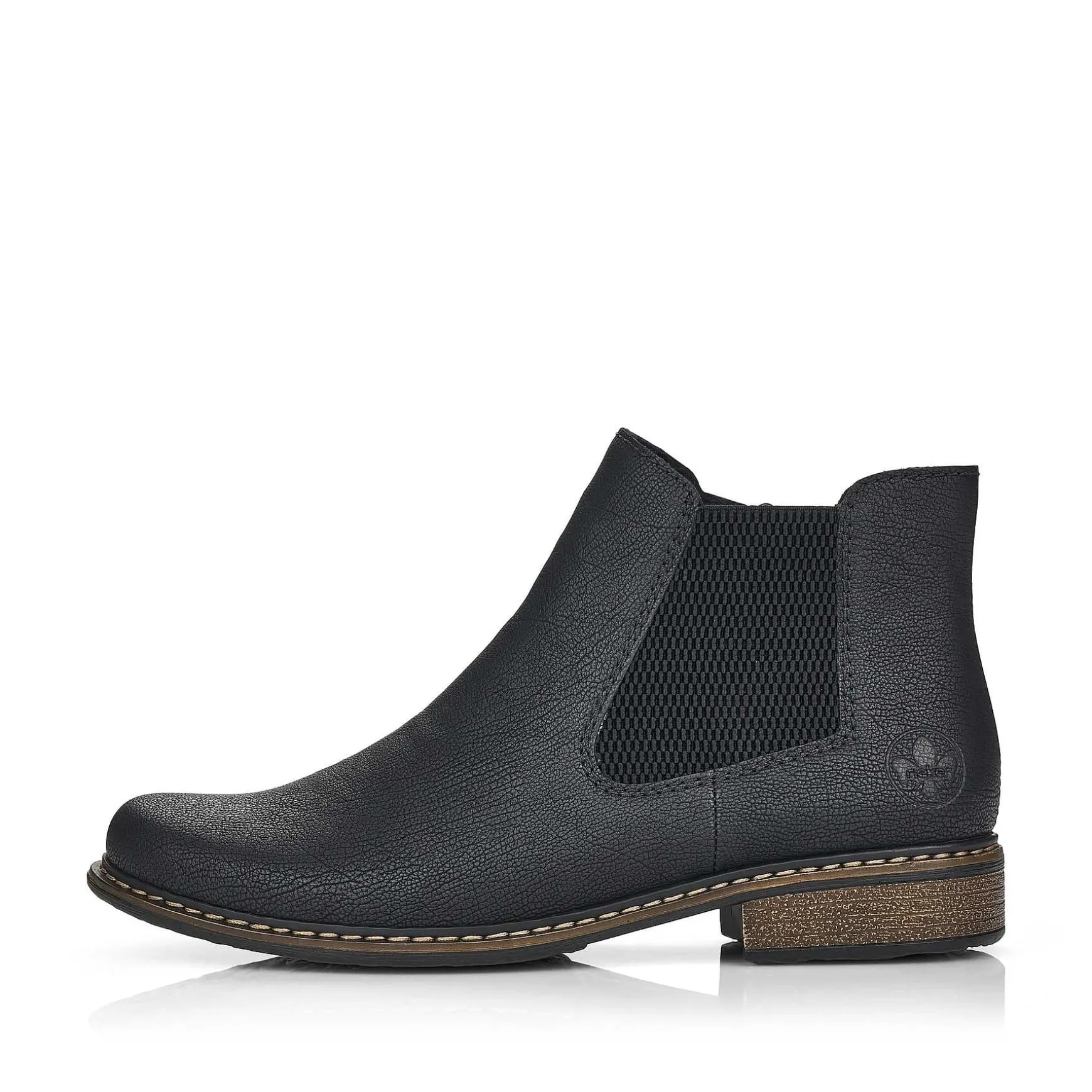 Rieker Women'S Chelsea Boots Jet Black