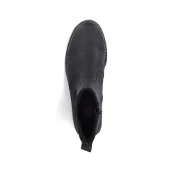 Rieker Women'S Chelsea Boots Jet Black