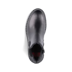 Rieker Women'S Chelsea Boots Jet Black