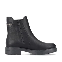 Rieker Women'S Chelsea Boots Night Black