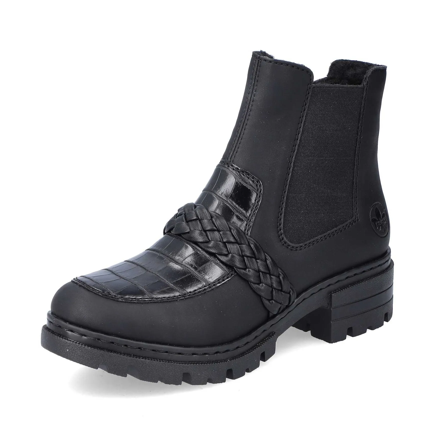 Rieker Women'S Chelsea Boots Night Black