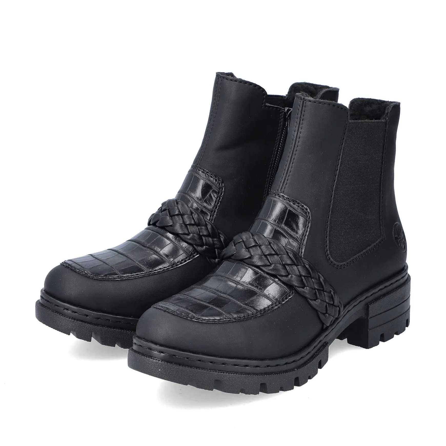Rieker Women'S Chelsea Boots Night Black