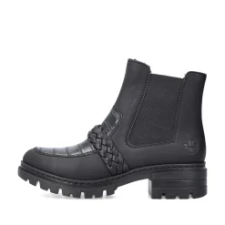 Rieker Women'S Chelsea Boots Night Black