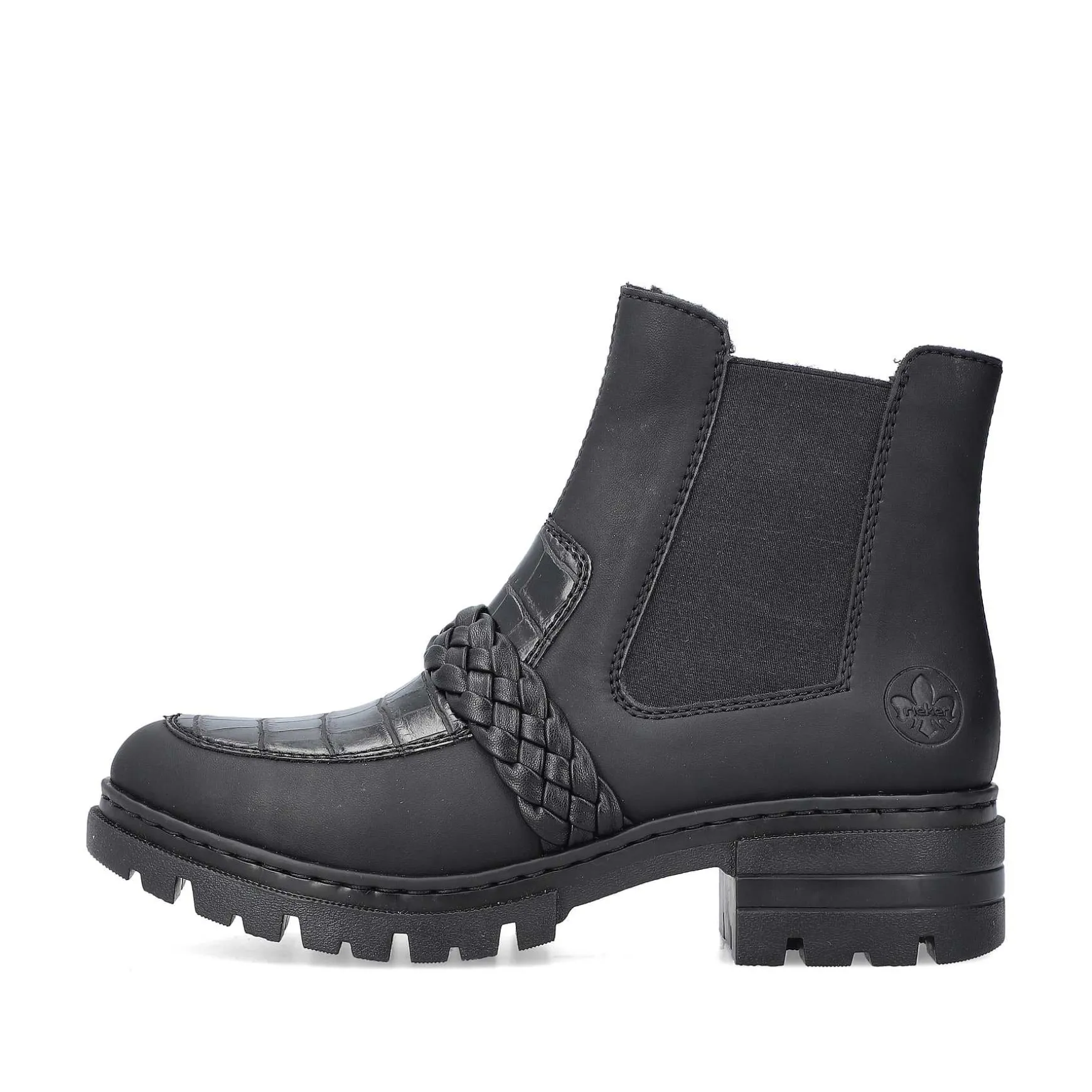Rieker Women'S Chelsea Boots Night Black