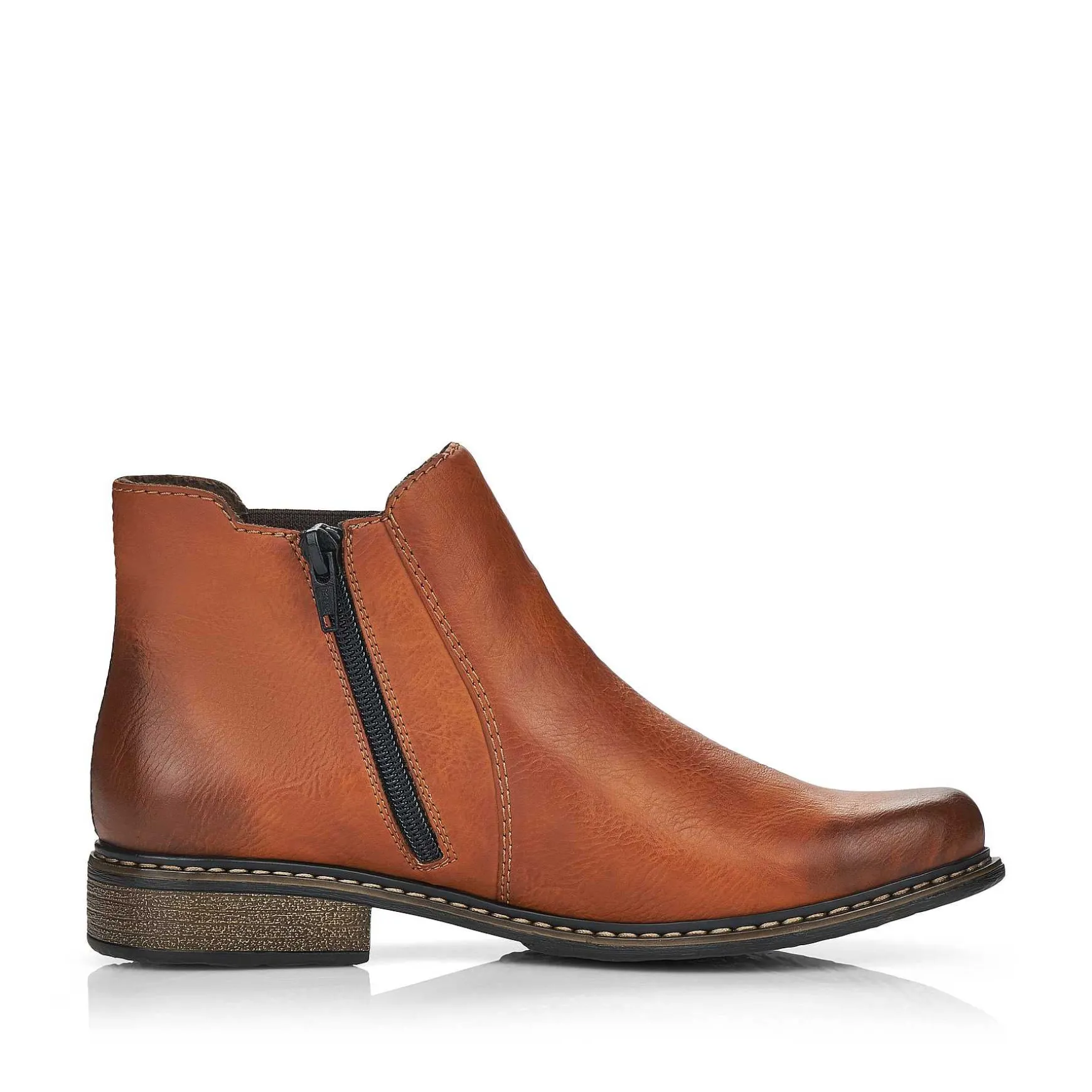 Rieker Women'S Chelsea Boots Nougat Brown