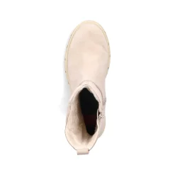 Rieker Women'S Chelsea Boots Light Beige