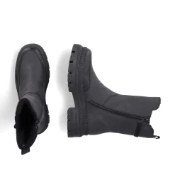 Rieker Women'S Chelsea Boots Night Black