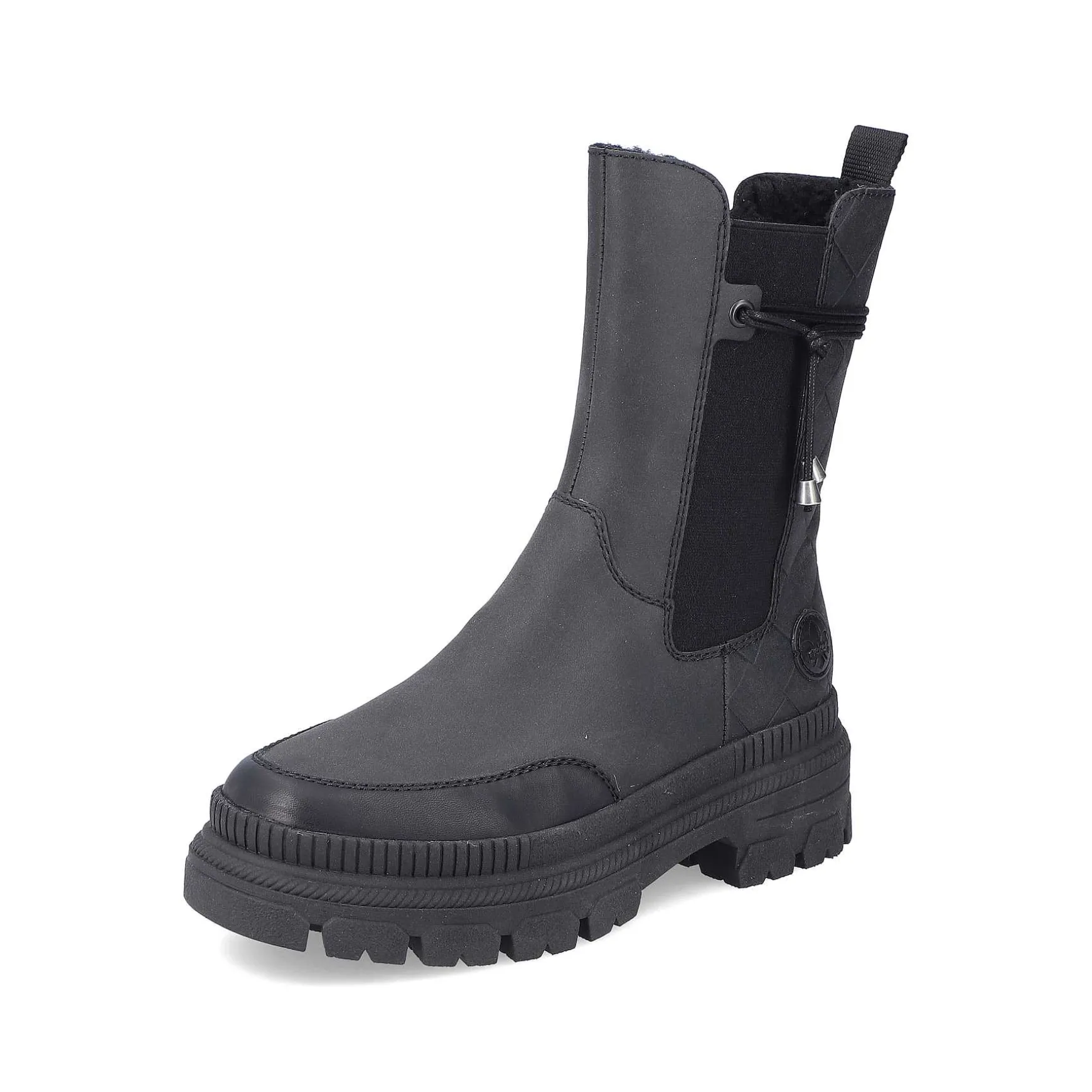 Rieker Women'S Chelsea Boots Night Black