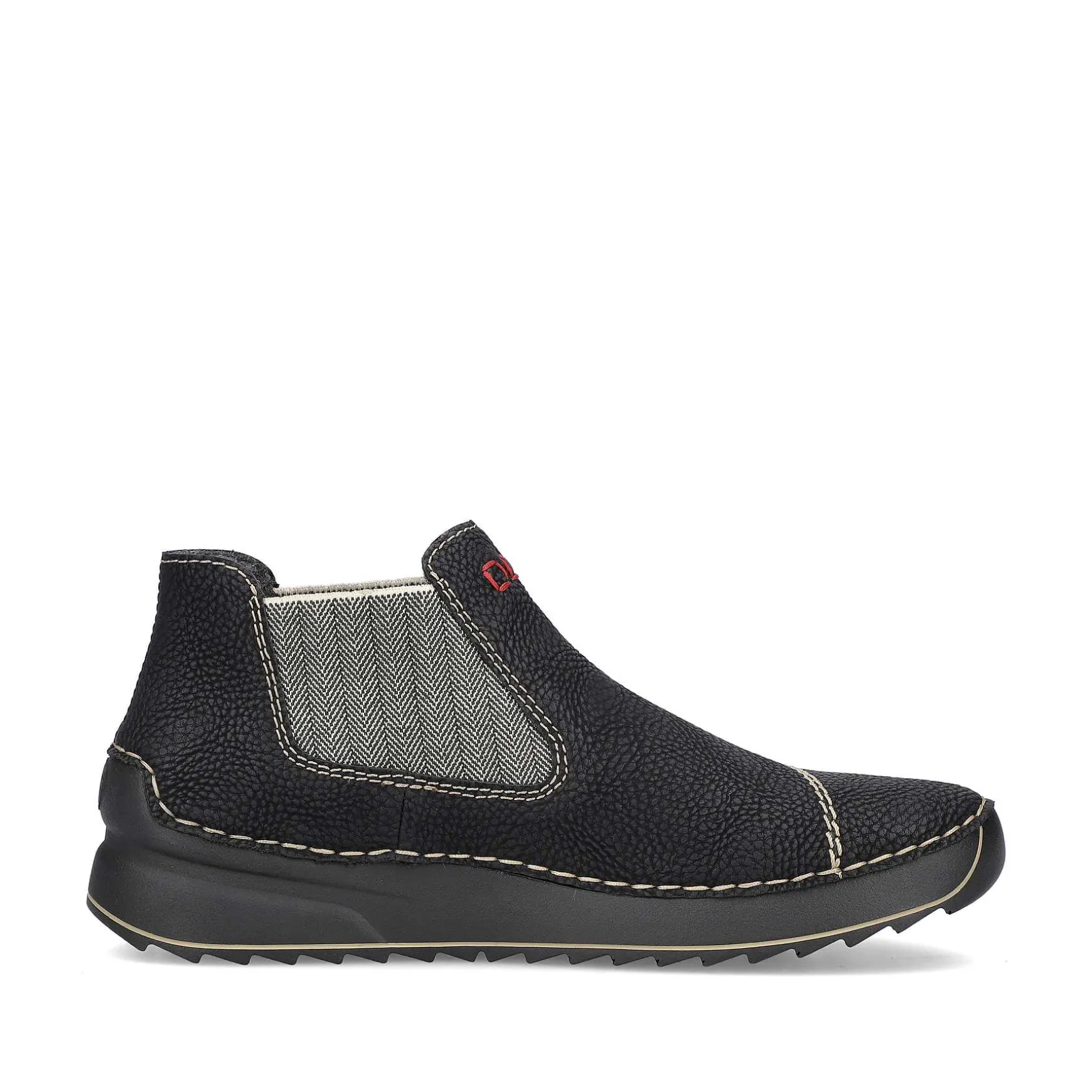 Rieker Women'S Chelsea Boots Asphalt Black-Multi