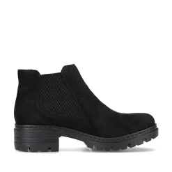 Rieker Women'S Chelsea Boots Graphite Black