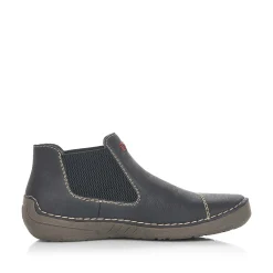 Rieker Women'S Chelsea Boots Jet Black