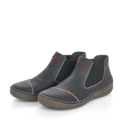 Rieker Women'S Chelsea Boots Jet Black