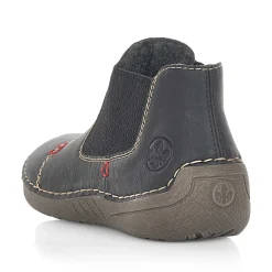Rieker Women'S Chelsea Boots Jet Black