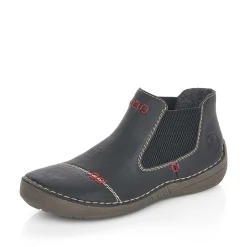Rieker Women'S Chelsea Boots Jet Black