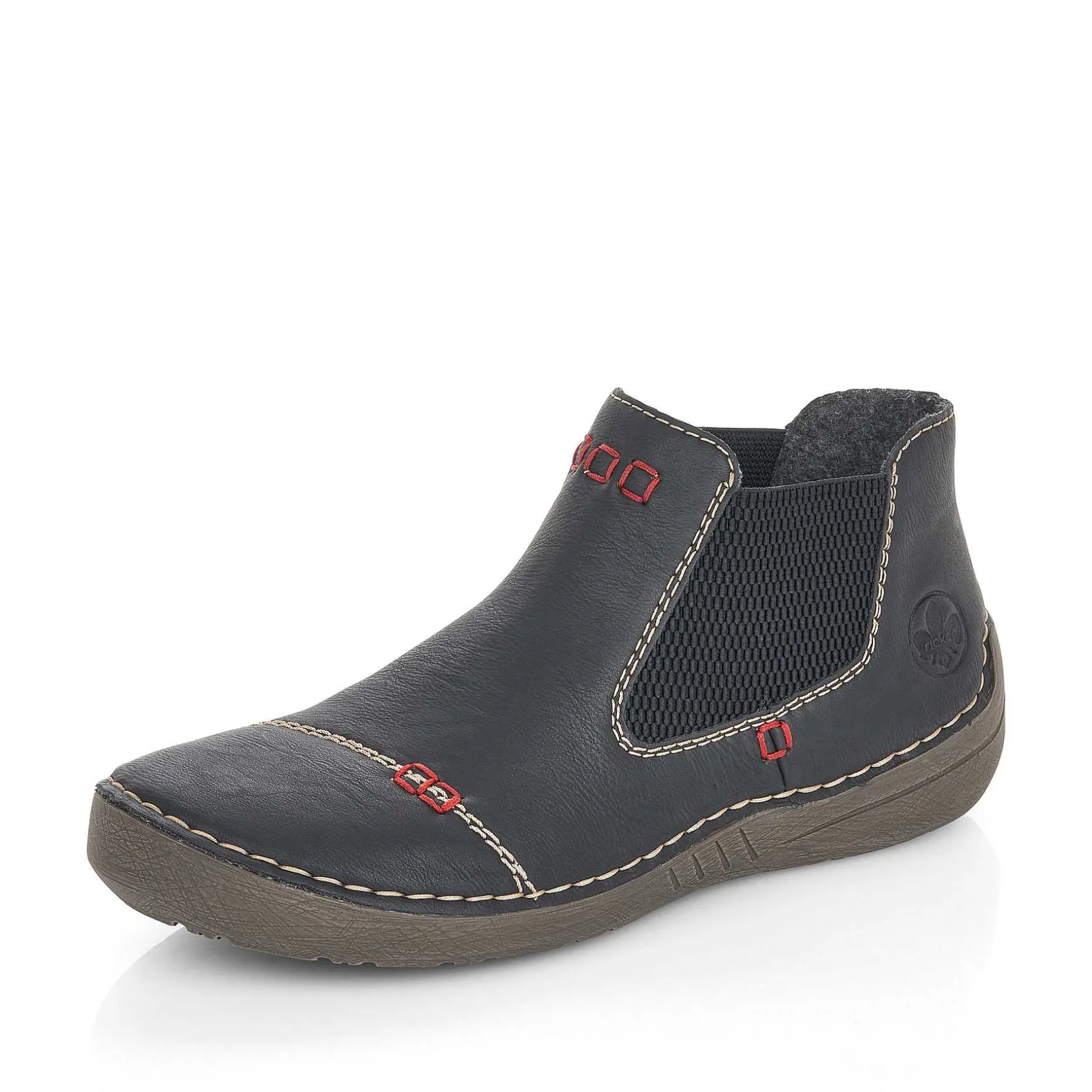 Rieker Women'S Chelsea Boots Jet Black
