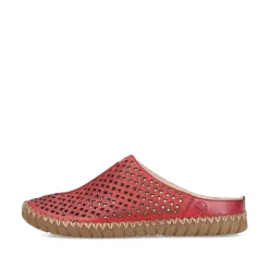 Rieker Women'S Clogs Dark Red