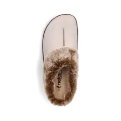 Rieker Women'S Clogs Light Beige