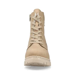 Rieker Women'S Corded Boots Brown Beige