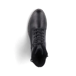 Rieker Women'S Corded Boots Night Black