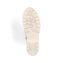 Rieker Women'S Corded Boots Cream Beige