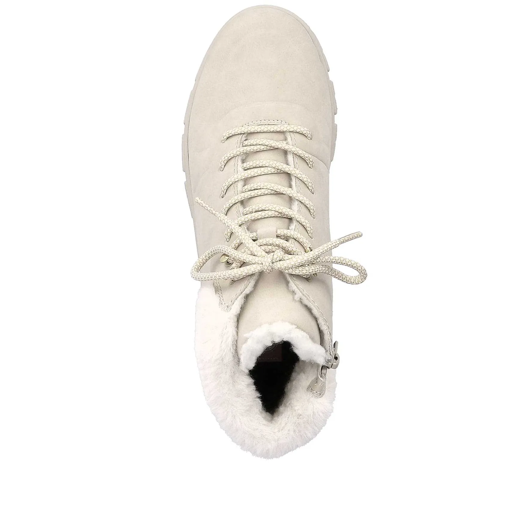 Rieker Women'S Corded Boots Light Beige