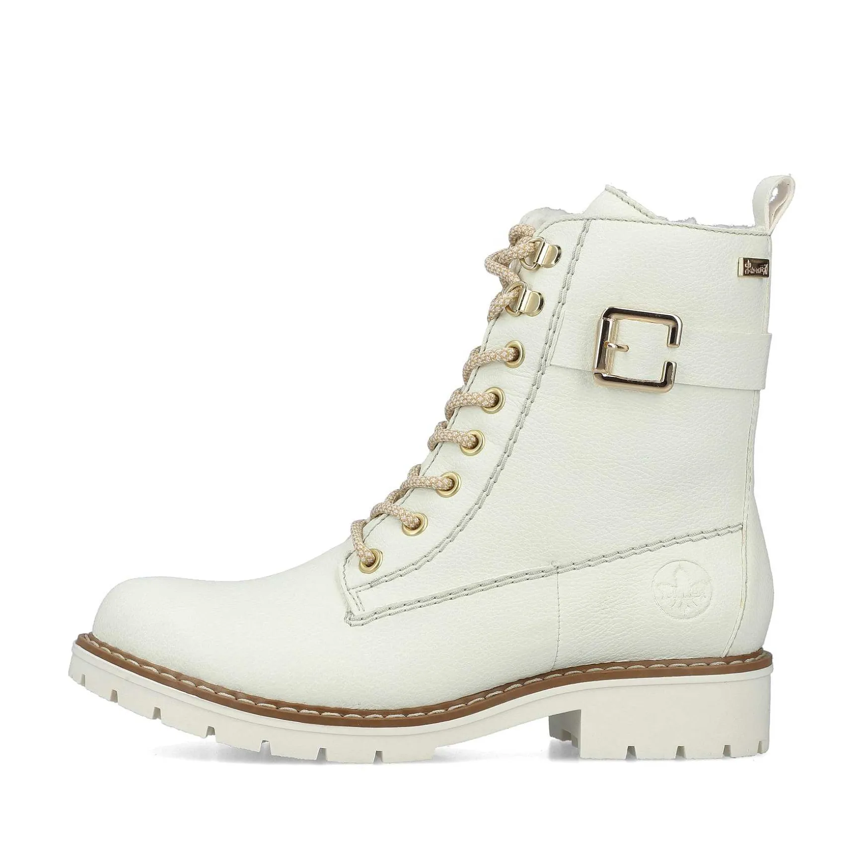 Rieker Women'S Corded Boots Pure White